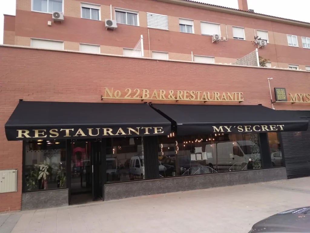 toldo para restaurante madrid